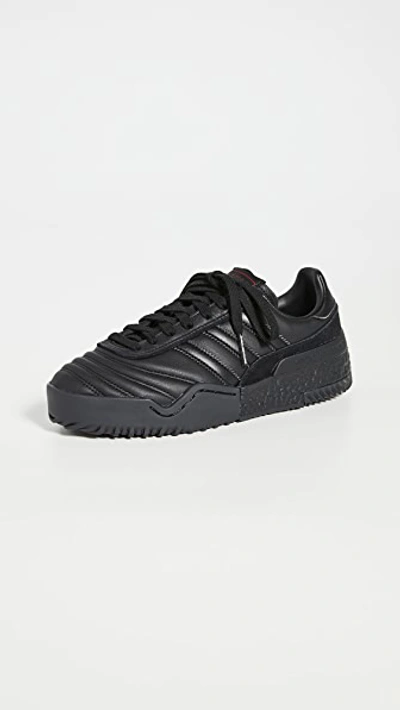 Shop Adidas Originals By Alexander Wang Aw Bball Soccer Sneakers In Core Black
