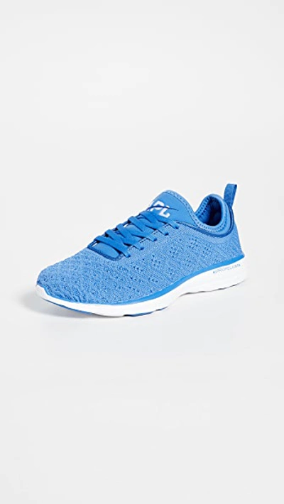 Shop Apl Athletic Propulsion Labs Techloom Phantom Sneakers In Palace Blue/white