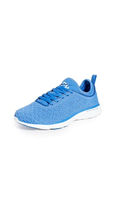 Shop Apl Athletic Propulsion Labs Techloom Phantom Sneakers In Palace Blue/white