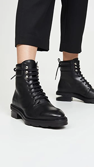 Shop Alexander Wang Andy Hiker Boots In Black