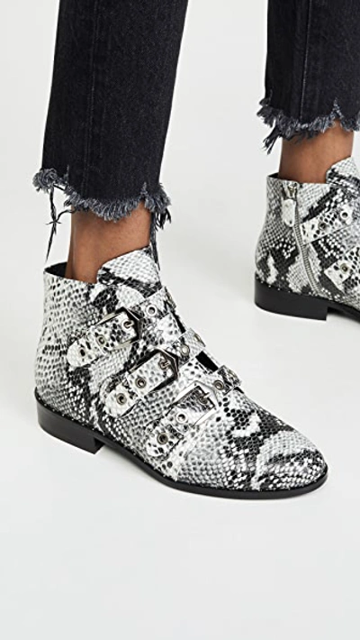Shop Sol Sana Maxwell Booties In Snake
