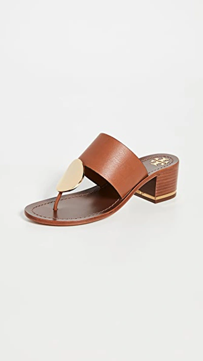 Shop Tory Burch 45mm Patos Disk Sandals In Mou