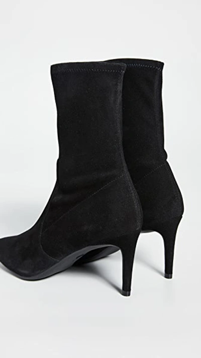 Shop Stuart Weitzman Wren 75mm Boots In Black