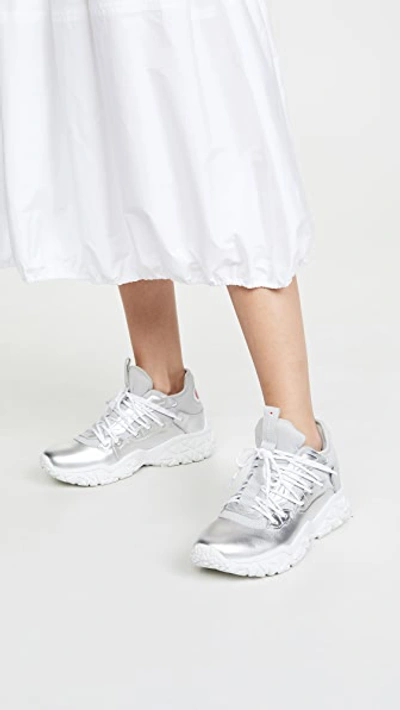 Shop Champion Tank Sneakers In Silver