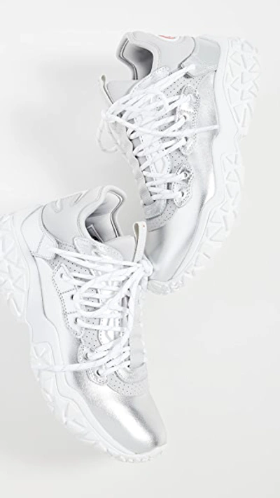 Shop Champion Tank Sneakers In Silver