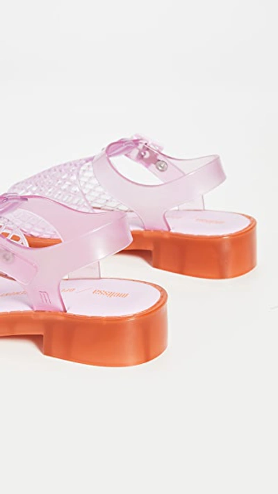 Shop Melissa X Opening Ceremony Hatch Sandals In Orange/pink