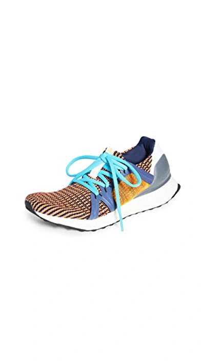 Shop Adidas By Stella Mccartney Ultraboost S. Sneakers In Night Indigo/yellow/solar