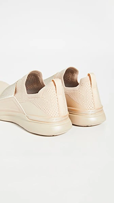 Shop Apl Athletic Propulsion Labs Techloom Bliss Sneakers In Champagne