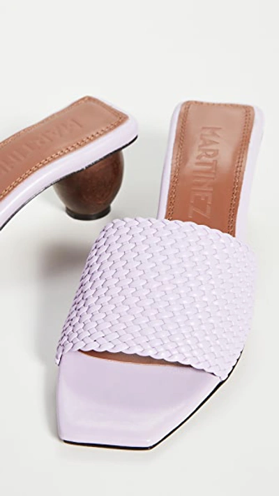 Shop Souliers Martinez Celia Telar Sandals In Lila
