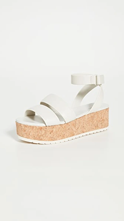 Shop Vince Jet Sandals In White