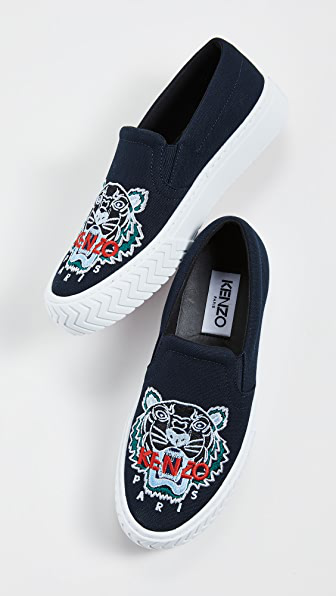 kenzo slip on shoes