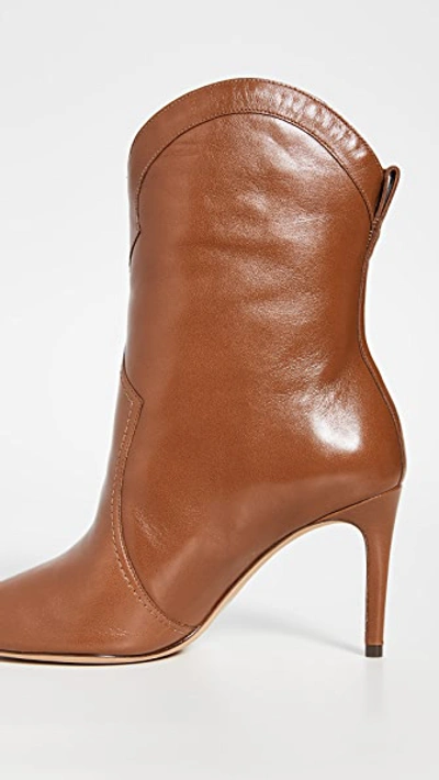 Shop Alexandre Birman Esther 85mm Boots In Cognac