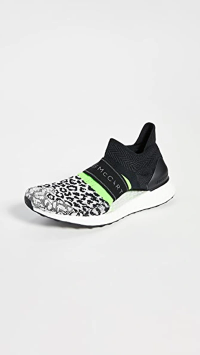 Shop Adidas By Stella Mccartney Ultraboost X 3d Sneakers In Blkwhi/cwhite/sgreen