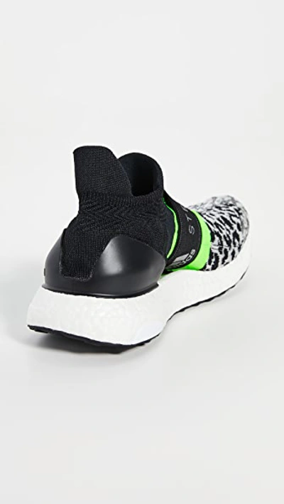 Shop Adidas By Stella Mccartney Ultraboost X 3d Sneakers In Blkwhi/cwhite/sgreen