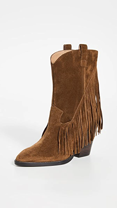 Shop Ash Elison Bis Boots In Russet