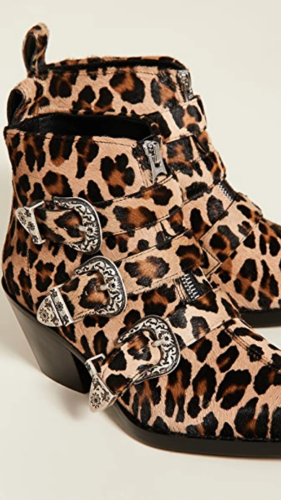 R13 Three Buckle Ankle Boots In Leopard ModeSens