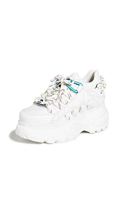 Shop Buffalo Classic Sneakers In White