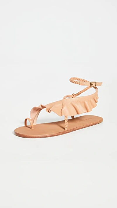 Shop Ulla Johnson Daria Sandals In Natural