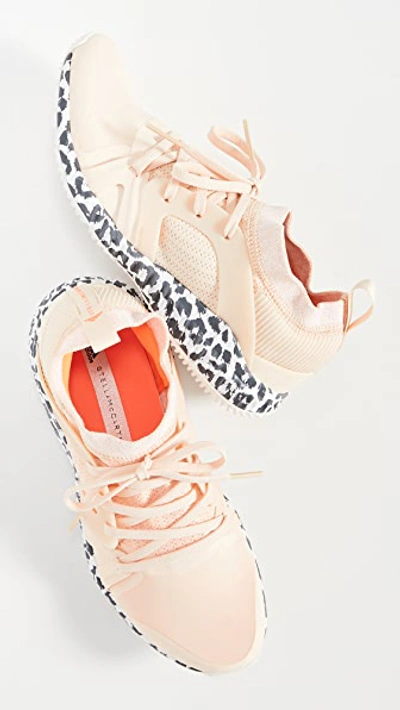 Shop Adidas By Stella Mccartney Crazytrain Pro S. Sneakers In Soft Apricot