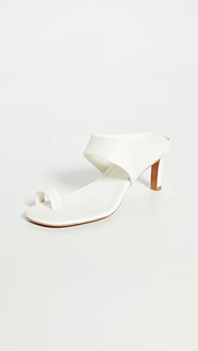 Shop Zimmermann Strap Sandals In Pearl