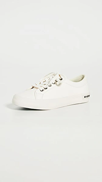 Shop Seavees Gallery Sneakers In White