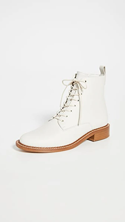 Shop Vince Cabria Boots In Off White