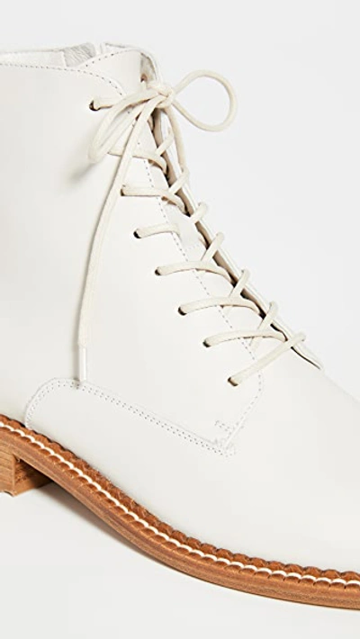 Shop Vince Cabria Boots In Off White