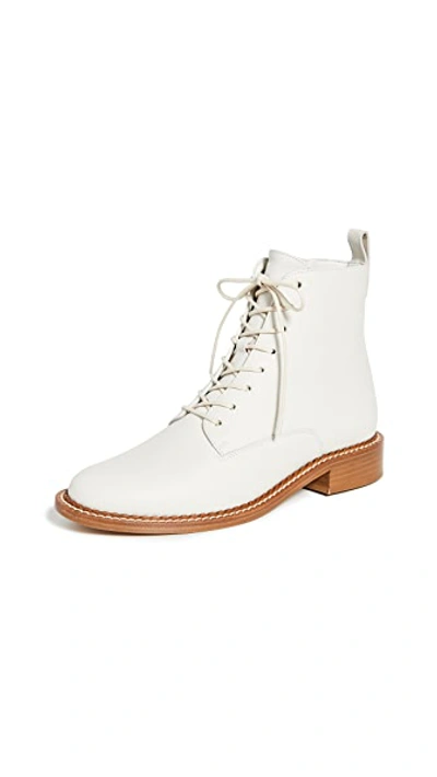 Shop Vince Cabria Boots In Off White