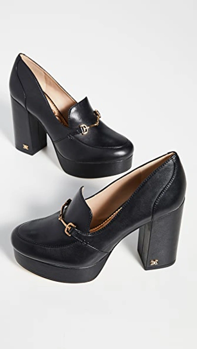 Shop Sam Edelman Aretha Loafer Pumps In Black