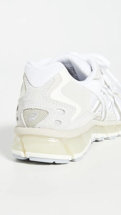 Shop Asics Gel-kayano 5 360 Sneakers In White/cream