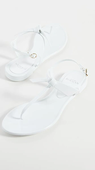 Shop Alexandre Birman Clarita Jelly Sandals In White