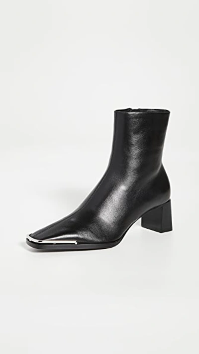 Shop Alexander Wang Mascha Low Booties In Black