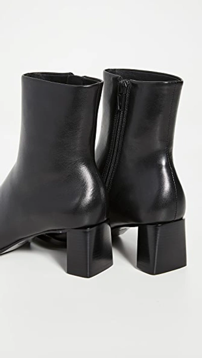 Shop Alexander Wang Mascha Low Booties In Black