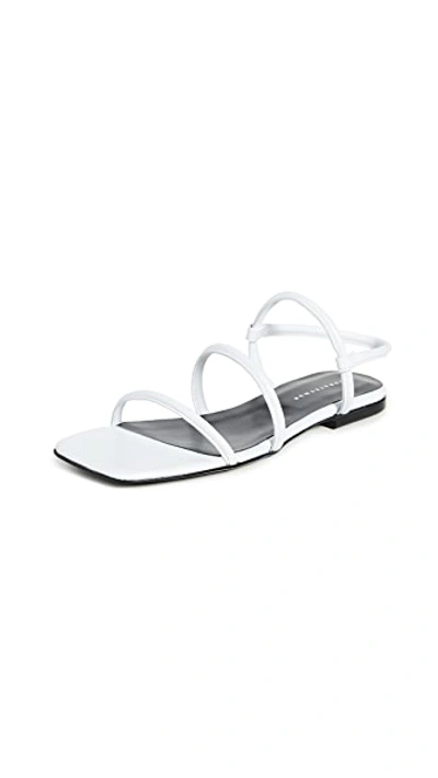 Shop Dorateymur Easy Sandals In White