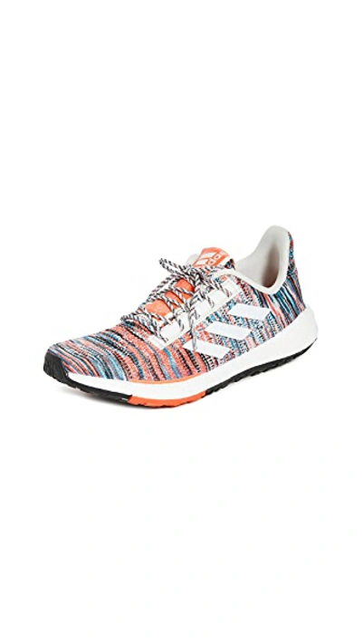 Shop Adidas Originals X Missoni Pulseboost Hd Sneakers In Raw White/white/active Orange