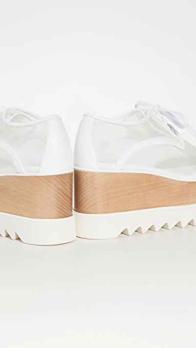 Elyse Transparent Lace Up Shoes