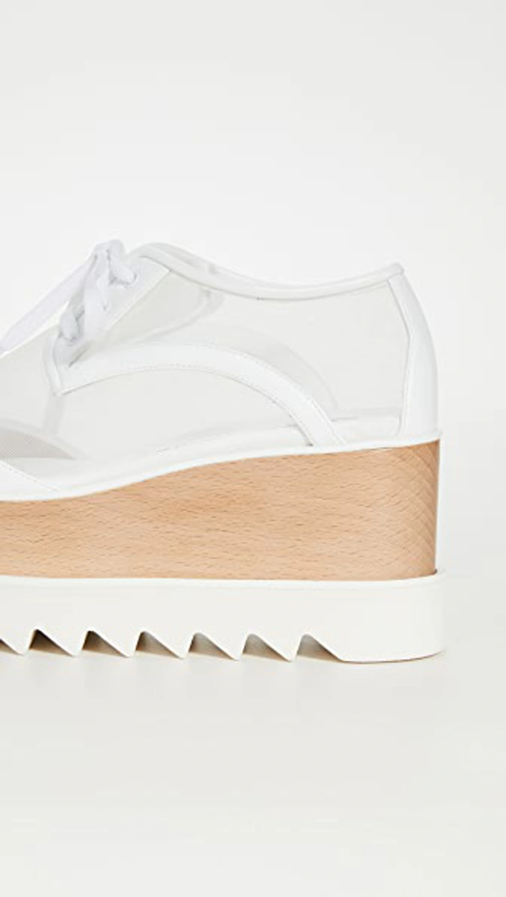 Stella mccartney transparent shoes deals