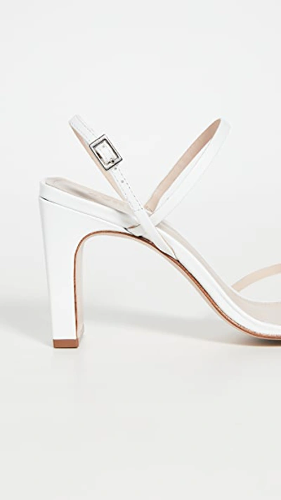 Shop Schutz Amaia Sandals In White