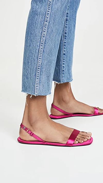 Shop Alexander Wang Ryder Sandals In Hot Pink