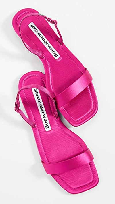 Shop Alexander Wang Ryder Sandals In Hot Pink
