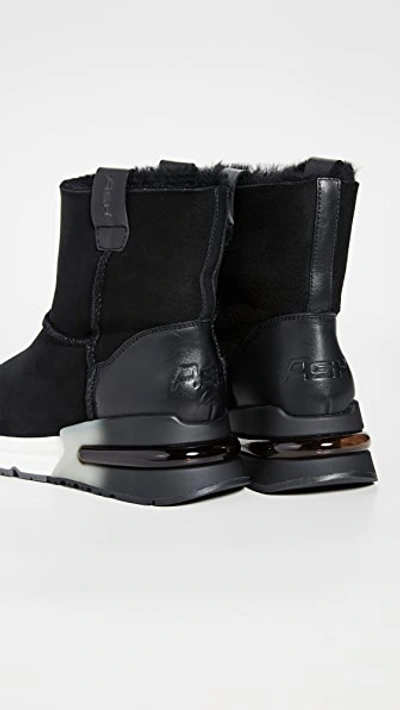 Shop Ash Kyoto Sneaker Boots In Black/black