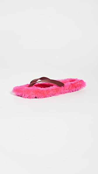 tibi bryan flip flops