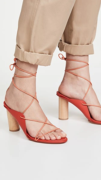 Shop Ulla Johnson Roxie Heels In Chili