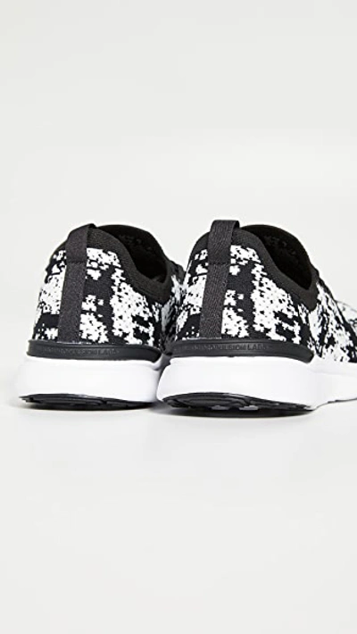 Shop Apl Athletic Propulsion Labs Techloom Breeze Sneakers In Black/white/camo