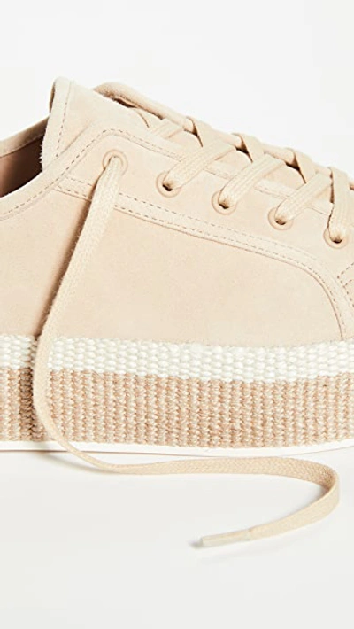 Shop Vince Windell Sneakers In Wheat