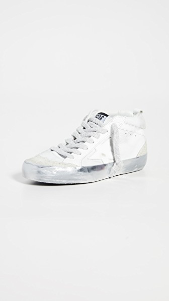 golden goose mid star white