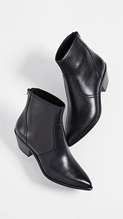 Shop Loeffler Randall Joni Western Booties In Black