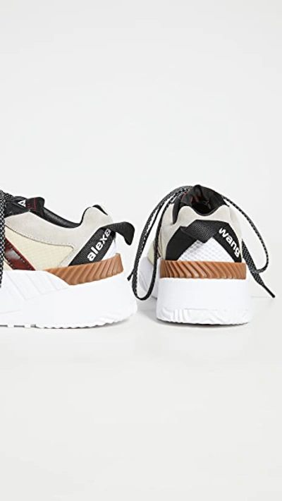 Shop Adidas Originals By Alexander Wang Aw Turnout Trainers In C Black/l Brown/br Red