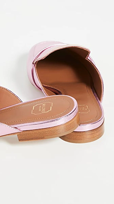Shop Malone Souliers Jada Flats In Baby Pink/baby Pink
