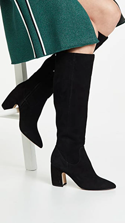 Shop Sam Edelman Hai Tall Boots In Black